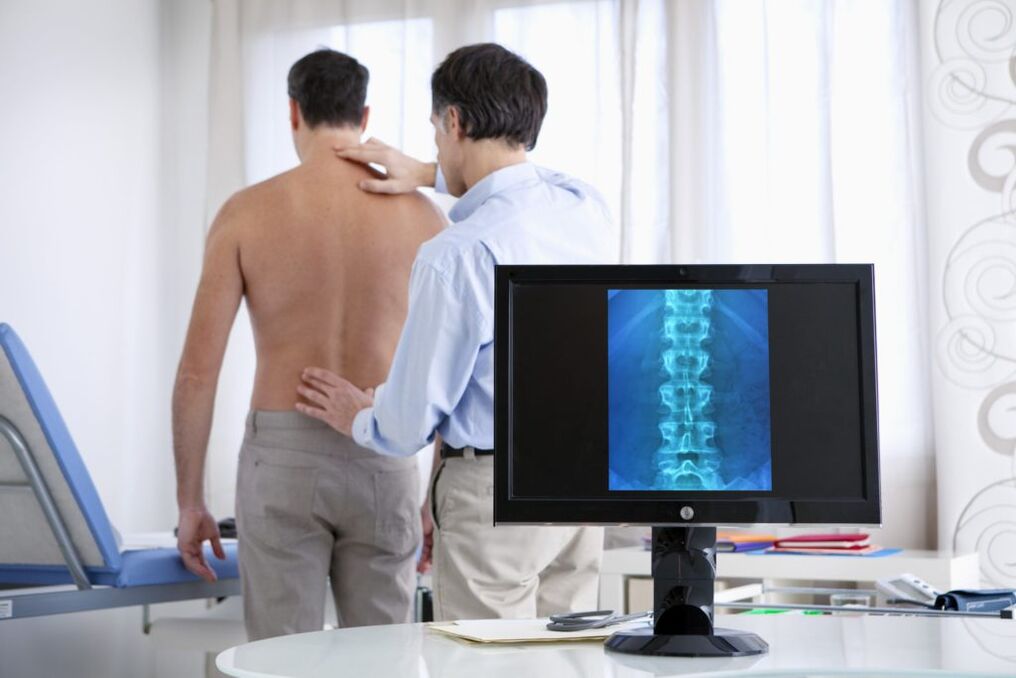 diagnosis osteochondrosis oleh dokter