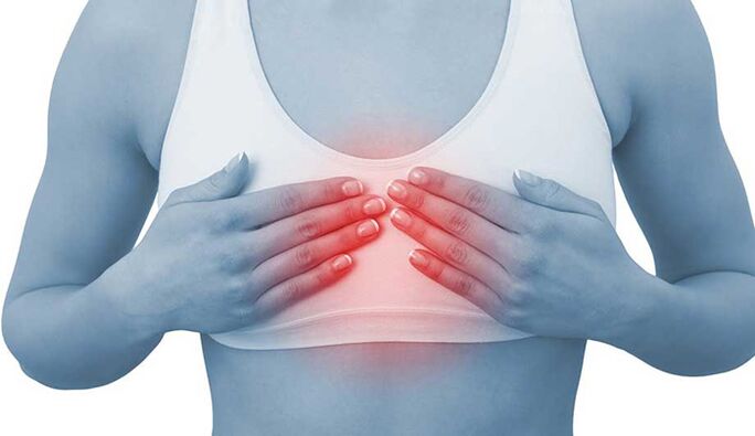 Nyeri untuk chondrosis payudara dapat meniru nyeri jantung