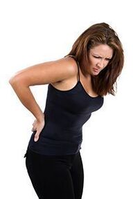 nyeri punggung bawah pada wanita dengan osteochondrosis
