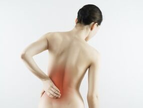 nyeri punggung bawah akibat osteochondrosis
