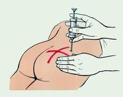 suntikan untuk pengobatan osteochondrosis